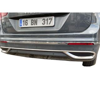 Exhaust Tip Covers Imitation 2020+ (3 pcs, stainless steel) photo 3