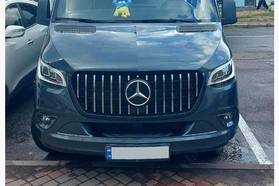 Mercedes Sprinter W907/W910 2018- Front Grille Panamericana GT Chrome Premium V1 Photo 7