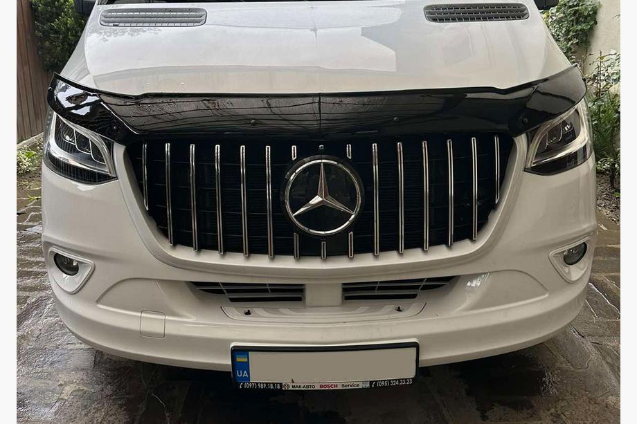 Mercedes Sprinter W907/W910 2018- Front Grille Panamericana GT Chrome Premium V1 Photo 6