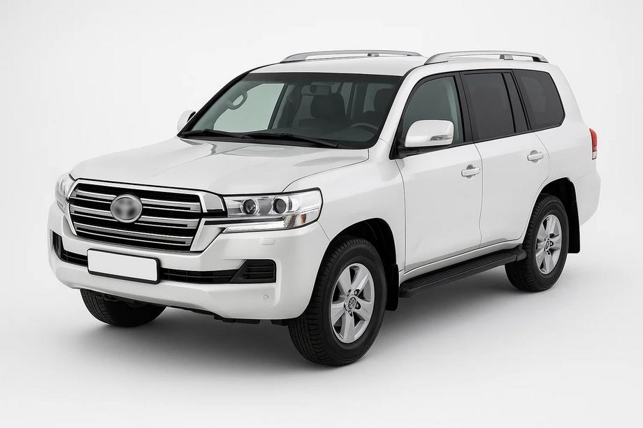 Toyota Land Cruiser 200 2007-2021 Roof Rails Original Design Grey (2 pcs) Image