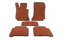 Mercedes E-class W212 2009-2016 EVA Floor Mats (brick red) photo 2