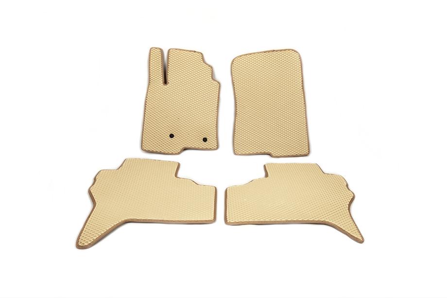 Mitsubishi Pajero Wagon III 1999-2006 EVA Floor Mats (Beige) Image