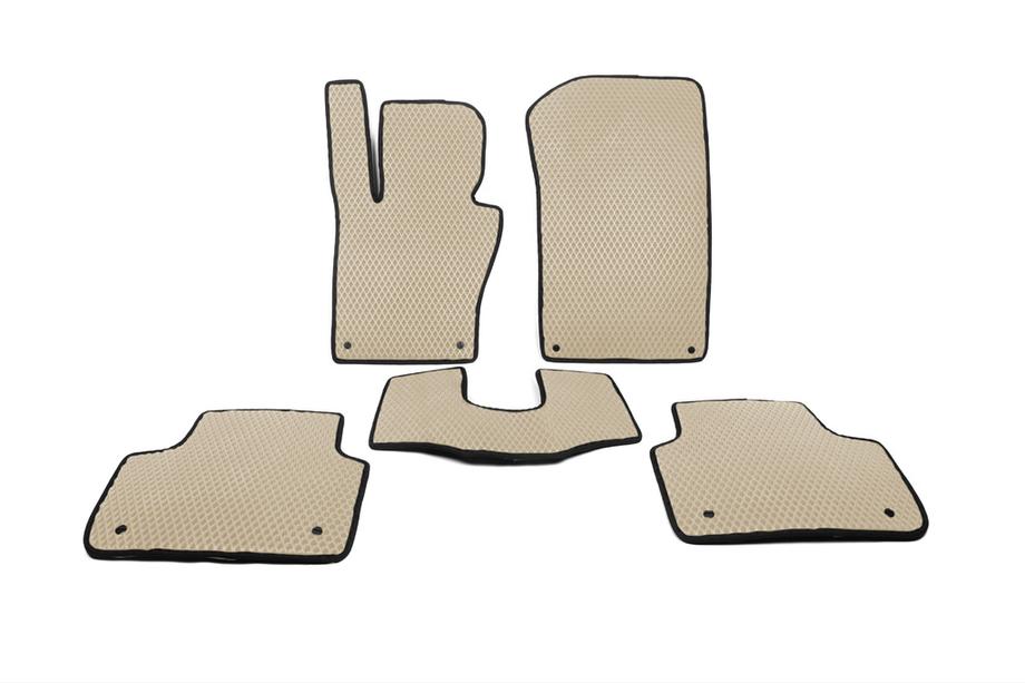 BMW X3 E83 2003-2010 EVA Floor Mats (Beige) Image