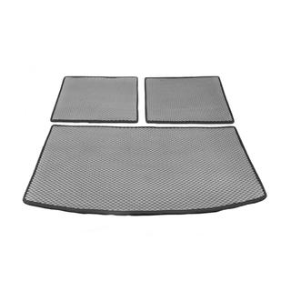 Trunk mat 3-piece (EVA, gray) (7 seats) photo 1