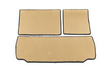 Toyota Sequoia 2007-2022 Trunk mats (EVA, beige) photo 1