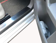 Volkswagen Caddy 2004-2010 Interior door sill protectors (no logo, stainless steel) Set of 4 photo 3