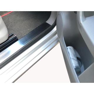 Interior door sill protectors (no logo, stainless steel) photo 3