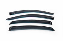 Infiniti FX 2008-2012 Window Deflectors (4 pcs, HIC) photo 2