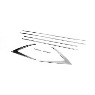 Lower Window Trim Moldings (8 pcs, Stainless Steel) Hyundai I-20 2020- photo 3