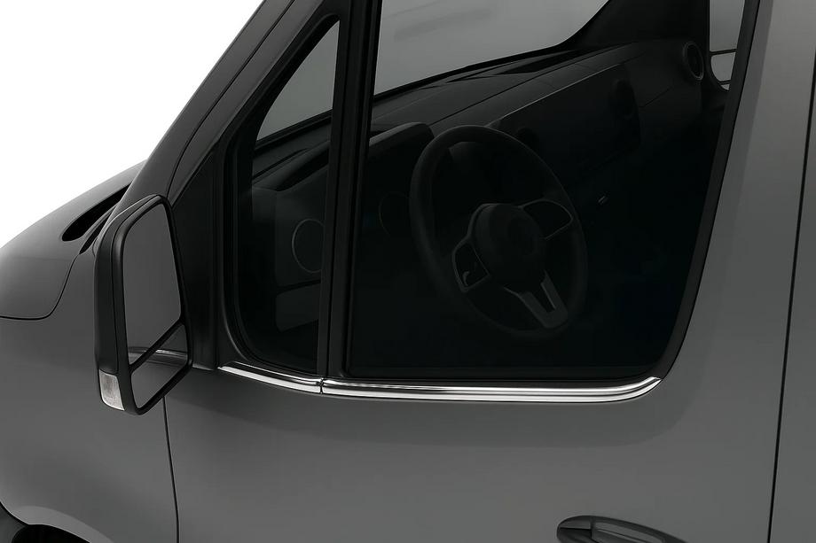 Mercedes Sprinter W907/W910 2018- Window Trim (4 pcs, Stainless Steel) Image
