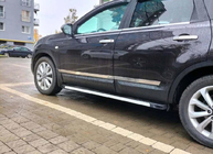 Nissan Qashqai 2007-2010 Carmos Door Mouldings (4 pcs, Stainless Steel) photo 3