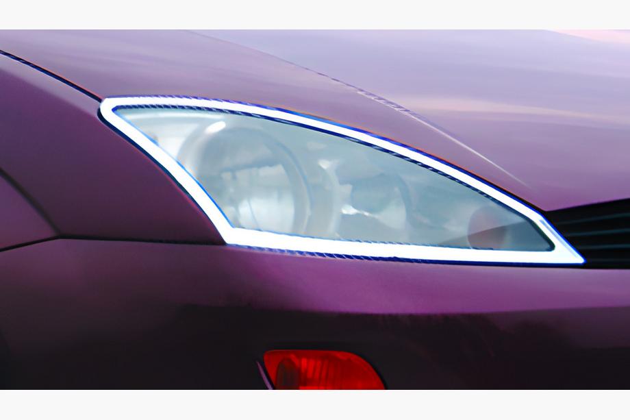 Ford Focus I 1998-2005 Headlight Covers Chrome (2 pcs, plastic) Image