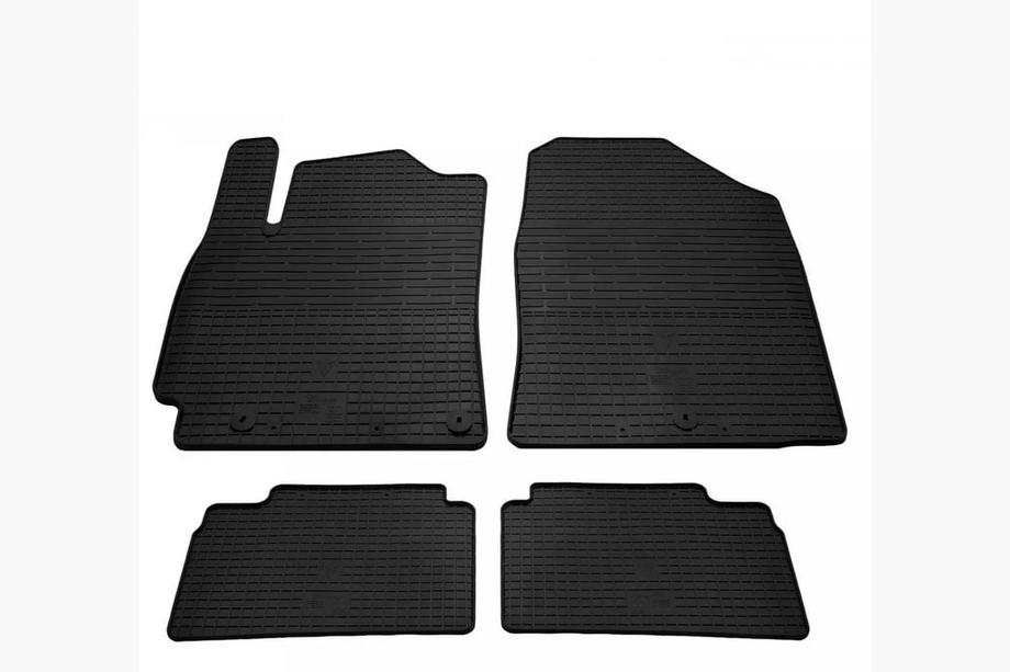Hyundai Elantra (CN7) 2020- Rubber Floor Mats (4 pcs, Stingray Premium) Image