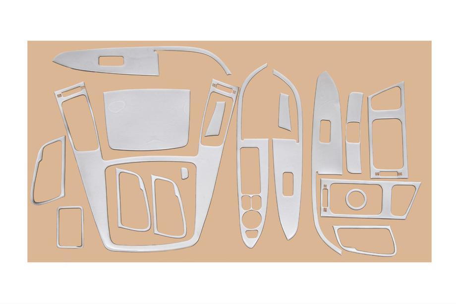 Hyundai I-30 2007-2011 Dashboard Covers BIG Piano Black Photo 5