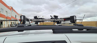 Ski Rack (for Roof Cross Bars) for 4 pairs of skis photo 5