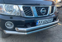 Nissan Patrol Y61 1997-2011 Front bumper assembly used (2004-2008) photo 2