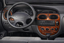 Renault Scenic 1998-2003 Dashboard Trim Covers (Meric, Turkey) Wood photo 1