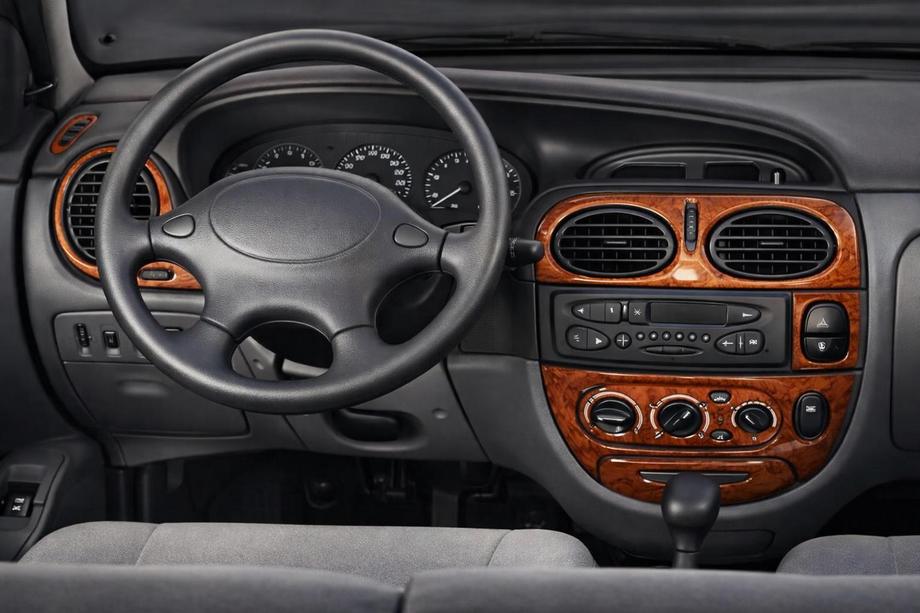 Renault Scenic 1998-2003 Dashboard Trim Covers (Meric, Turkey) Wood Image