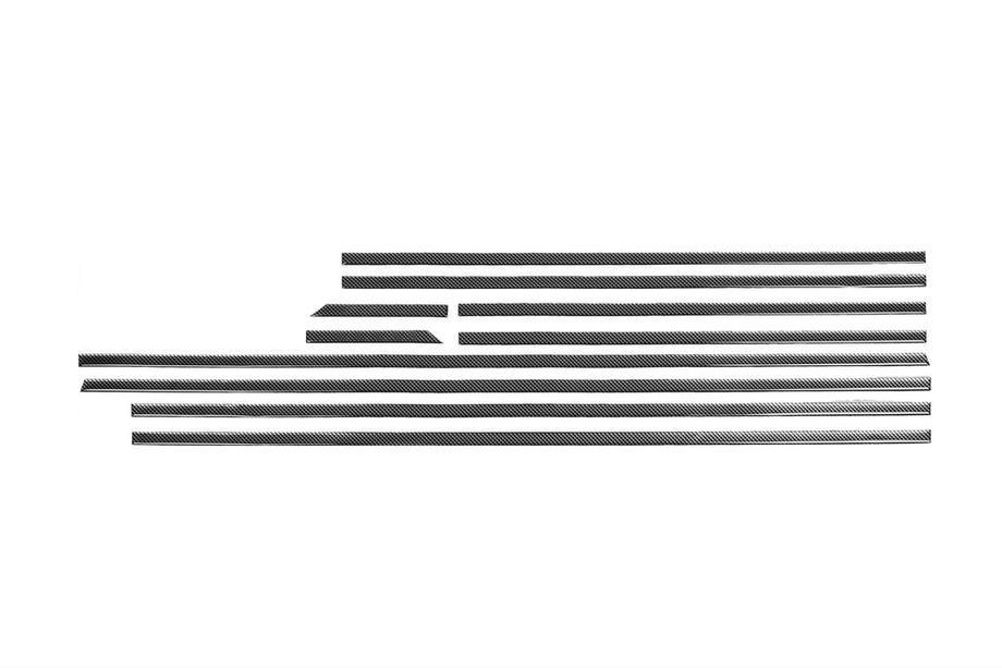Mercedes G class W463 1990-2018 Carbon Look Door Moldings (Inserts) Image