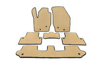 Volvo XC90 2002-2014 EVA Floor Mats Polyurethane Beige photo 1