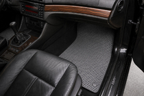 BMW 5 Series E39 1996-2003 EVA Floor Mats (Gray) photo 2