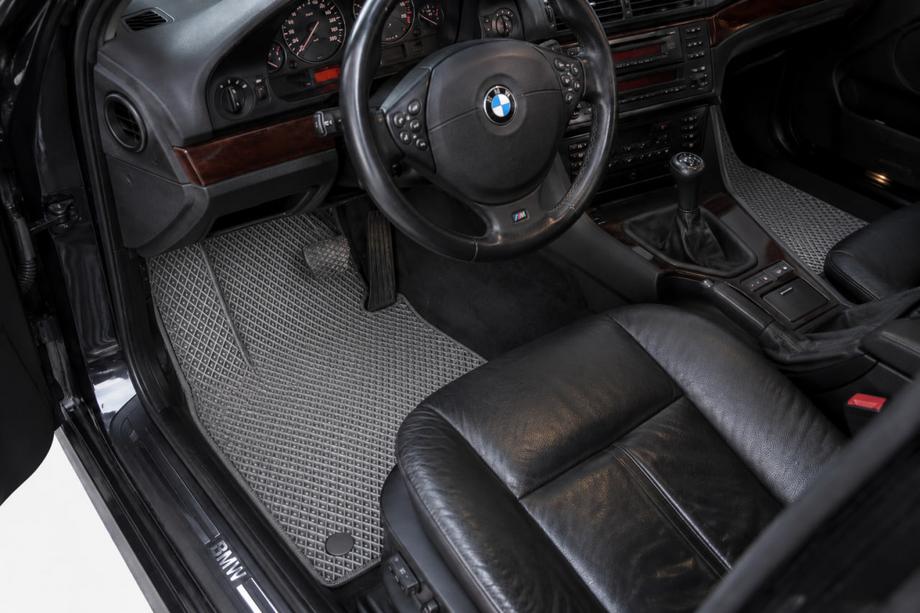 BMW 5 Series E39 1996-2003 EVA Floor Mats (Gray) Image