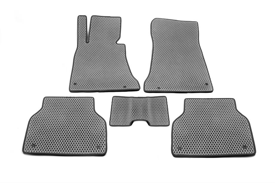 BMW 5 Series E39 1996-2003 EVA Floor Mats (Gray) Photo 4
