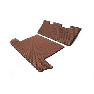 Trunk Mat 2 pcs Brick Red (EVA, 7 seats) Lexus LX470 1998-2007 photo 2