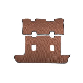 Trunk Mat 2 pcs Brick Red (EVA, 7 seats) Toyota Land Cruiser 100 1998-2007 photo 2