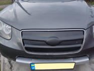 Hyundai Santa Fe 2 2006-2012 Winter grille 2005-2010 (upper) photo 4