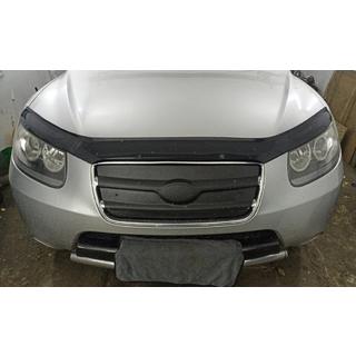 Winter grille 2005-2010 (upper) Hyundai Santa Fe 2 2006-2012 photo 1