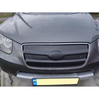 Winter grille 2005-2010 (upper) Hyundai Santa Fe 2 2006-2012 photo 4
