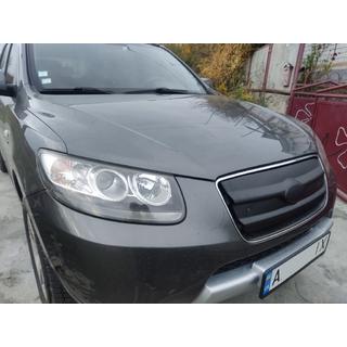 Winter grille 2005-2010 (upper) Hyundai Santa Fe 2 2006-2012 photo 3