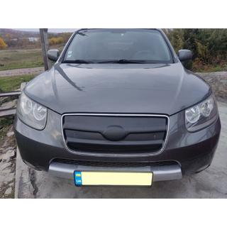 Winter grille 2005-2010 (upper) Hyundai Santa Fe 2 2006-2012 photo 2