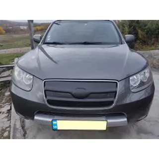 Winter grille 2005-2010 (upper) Hyundai Santa Fe 2 2006-2012 photo 2