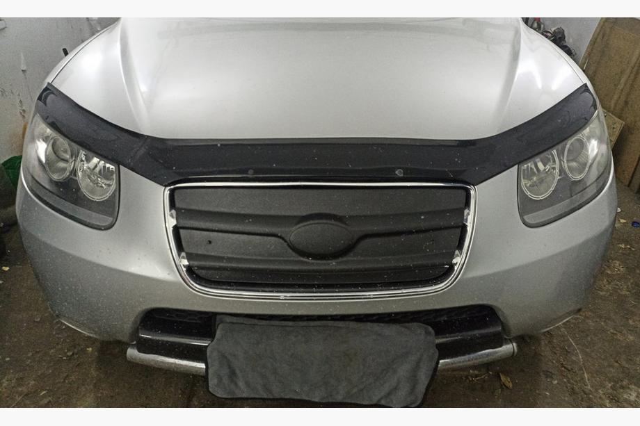 Hyundai Santa Fe 2 2006-2012 Winter grille 2005-2010 (upper) Image