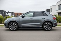 Audi Q3 2019–2025 Side Steps Tayga Black (2 pcs, Aluminum) photo 1