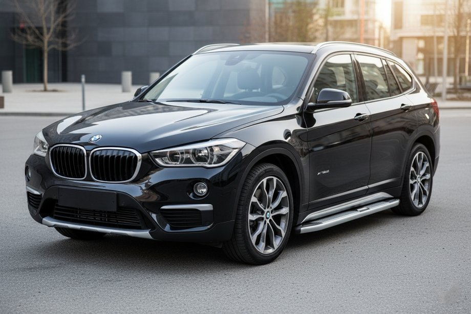 BMW X1 F48 2015-2022 Side Steps Mevsim Grey (2 pcs, Aluminum) Image