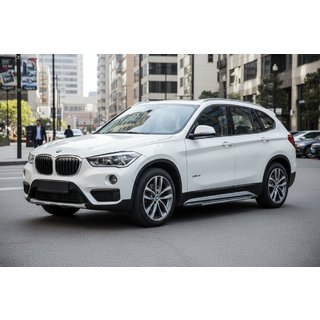 Side Steps Bosphore Grey (2 pcs, Aluminum) BMW X1 F48 2015-2022 photo 1