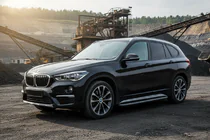 BMW X1 F48 2015-2022 Side Steps Bosphore Black (2 pcs, Aluminum) photo 1