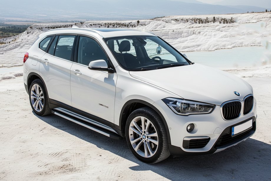 BMW X1 F48 2015-2022 Side Steps Maya V1 (2 pcs, Aluminum) Image