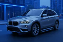 BMW X1 F48 2015-2022 Side Steps Maya Blue (2 pcs, Aluminum) photo 1