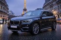 BMW X1 F48 2015-2022 Side Steps Tayga Black (2 pcs, Aluminum) photo 1