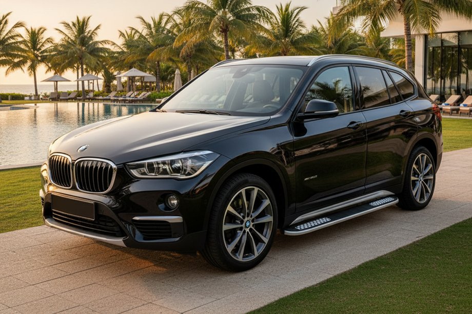 BMW X1 F48 2015-2022 Side Steps Tayga V2 (2 pcs, Aluminum) Image