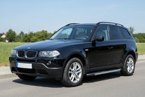 BMW X3 E83 2003-2010 Side Steps Bosphore Grey (2 pcs, Aluminum) photo 1