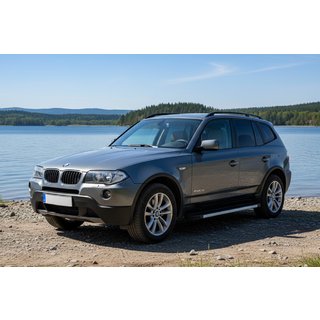 Side Steps Maya V1 (2 pcs, Aluminum) BMW X3 E83 2003-2010 photo 1