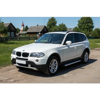 Side Steps Maya V2 (2 pcs, Aluminum) BMW X3 E83 2003-2010 photo 1