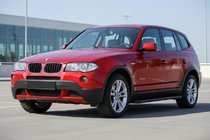 BMW X3 E83 2003-2010 Side Steps Maya Red (2 pcs, Aluminum) photo 1