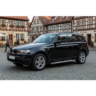 Side Steps Mevsim Grey (2 pcs, Aluminum) BMW X3 E83 2003-2010 photo 1
