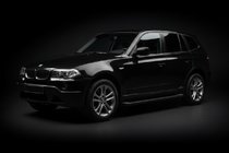 BMW X3 E83 2003-2010 Side Steps Allmond Black (2 pcs, Aluminum) photo 1